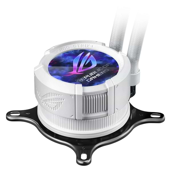 Фото - Водяная система охлаждения Asus ROG Strix LC III 60 ARGB LCD White (90RC00W2-M0UAY0)
