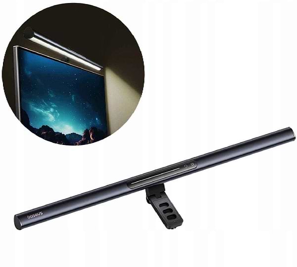 Фото - Лампа для монітора Baseus I-Wok 3 USB Black (L10068500111-00)