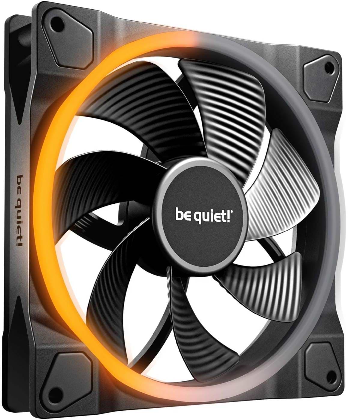 Корпусний вентилятор Be quiet! Light Wings 140mm PWM Reverse Black (BL134)