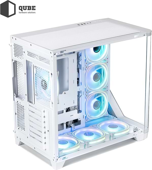 Фото - Корпус QUBE MIRAGE 7ARGB White (MIRAGE_GWNU3)