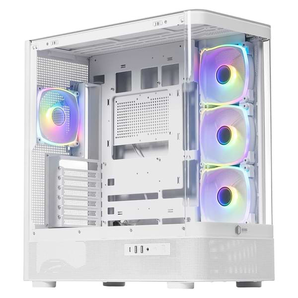 Фото - Корпус QUBE MASTERFORCE White (MASTERFORCE_GWNU3)