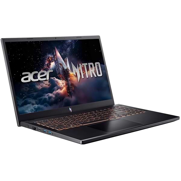 Фото - Ноутбук игровой Acer Nitro V 15 ANV15-52-59XE (NH.QZ8EU.00E) Obsidian Black