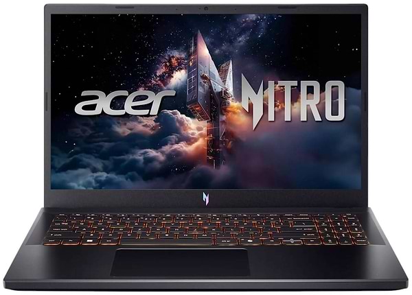 Фото - Ноутбук игровой Acer Nitro V 15 ANV15-52-59XE (NH.QZ8EU.00E) Obsidian Black