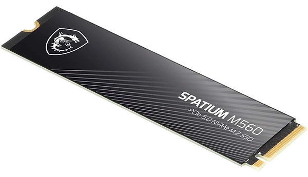 Фото - SSD-накопичувач внутрішній MSI SSD Spatium M560 1TB M.2 2280 NVMe PCIe 5.0 (S78-440L0F0-P83)