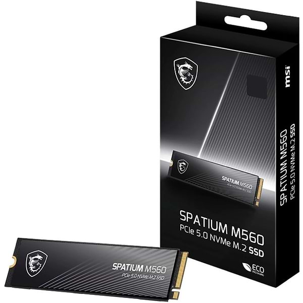 Фото - SSD-накопичувач внутрішній MSI SSD Spatium M560 1TB M.2 2280 NVMe PCIe 5.0 (S78-440L0F0-P83)
