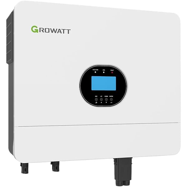 Фото - Инвертор автономный солнечный Growatt SPF 6000 ES Plus 6kW 48V 2 MPPT 230V 1-ph (SPF6000ESPLUS)