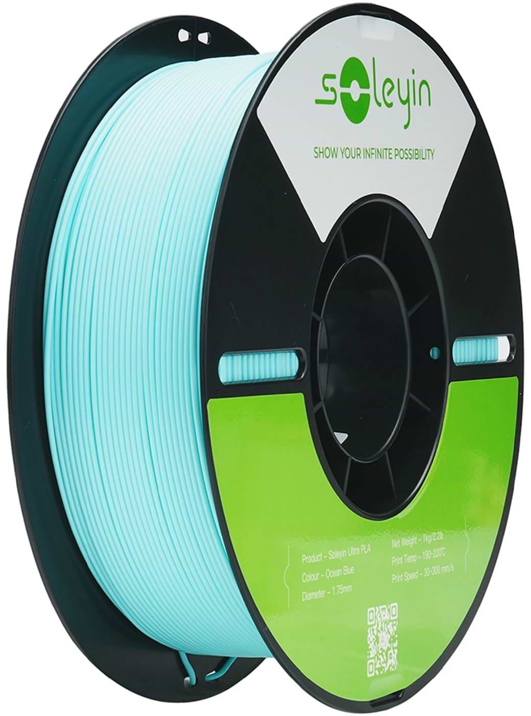 Нитка для PLA-картриджа Creality ULTRA Filament Soleyi 1.75мм океанская синь (3301010607)