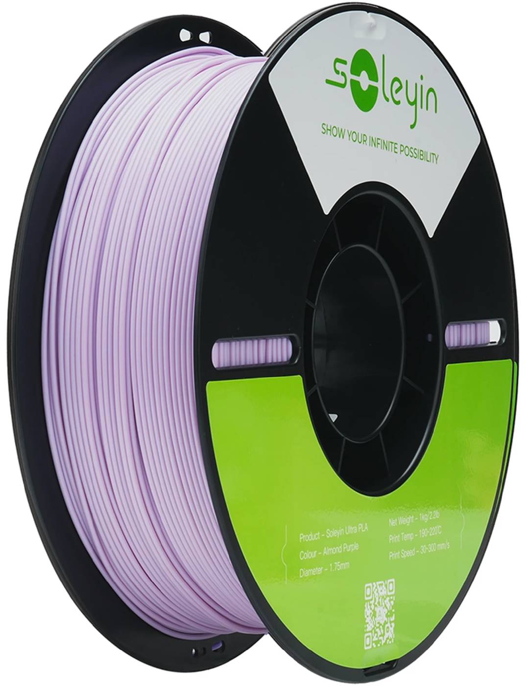 Нитка для PLA-картриджа Creality ULTRA Filament Soleyi 1.75мм миндально-фиолетовый (3301010600) - Фото 1