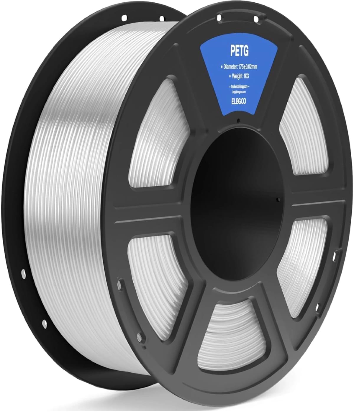 Нитка для PETG-картриджа Elegoo Filament 1.75мм прозрачный (50.203.0394)