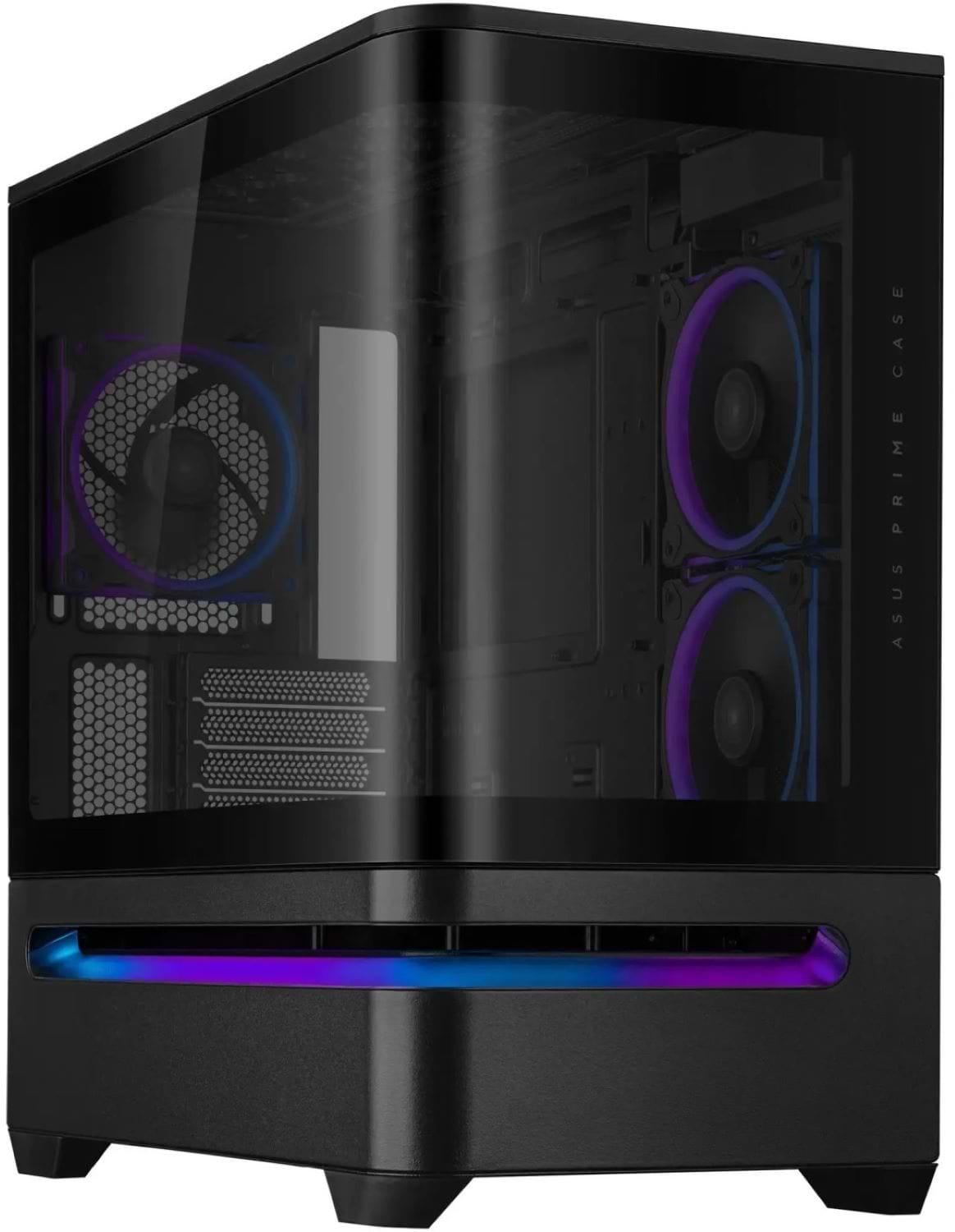 Корпус Asus AP202 ARGB Tempered Glass Black без БП