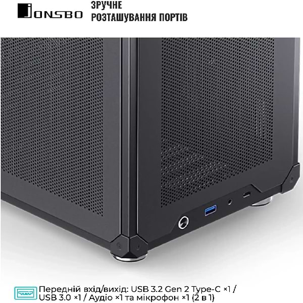 Фото - Корпус Jonsbo C6-ITX Black