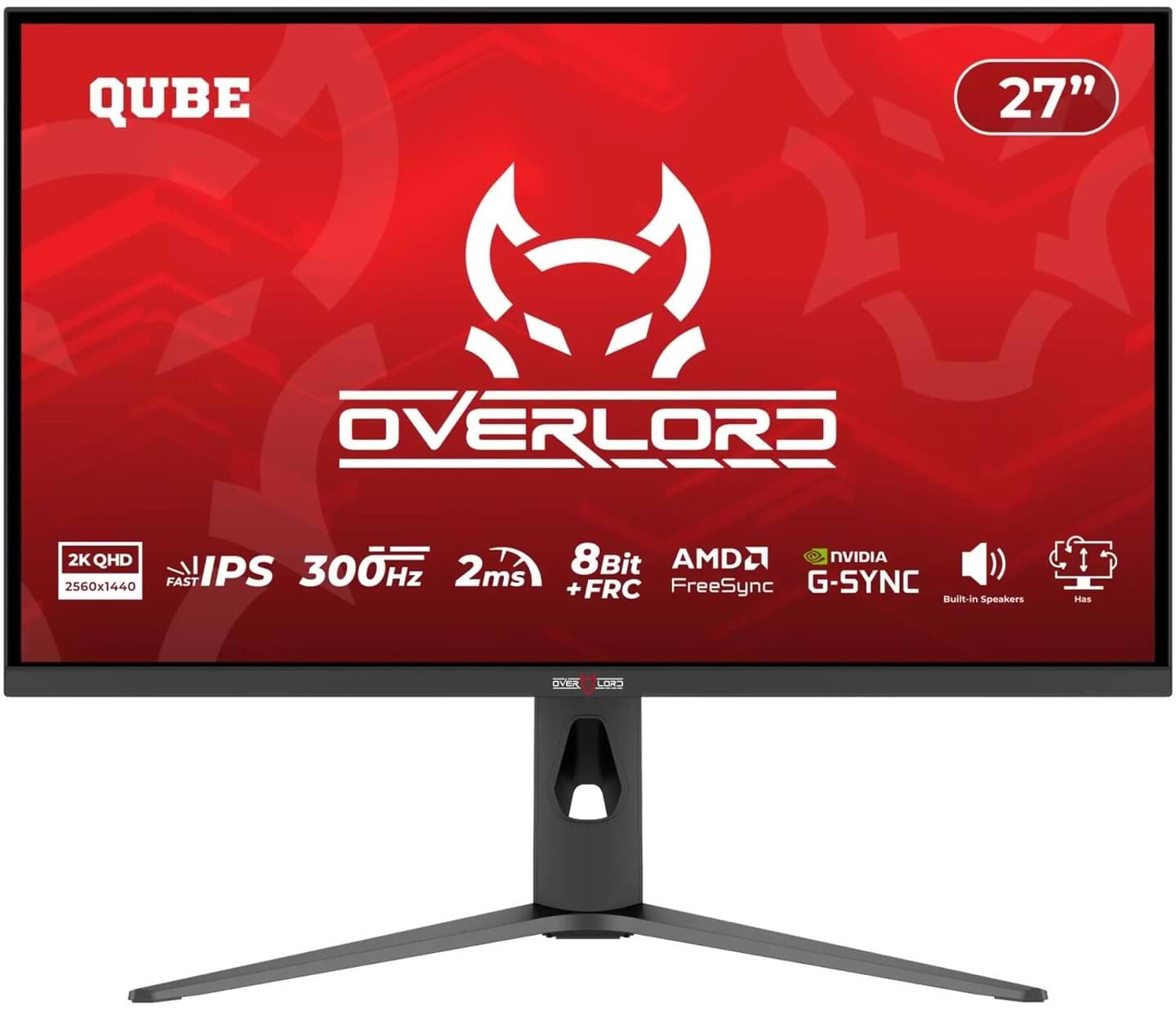 Монітор ігровий QUBE Overlord G27Q300H - Фото 1