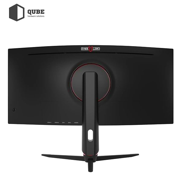 Фото - Монітор ігровий QUBE Overlord C34UQ180H