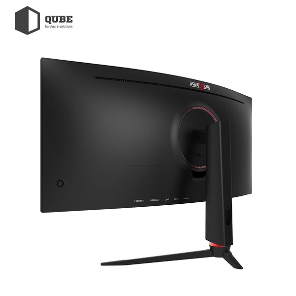 Фото - Монітор ігровий QUBE Overlord C34UQ180H