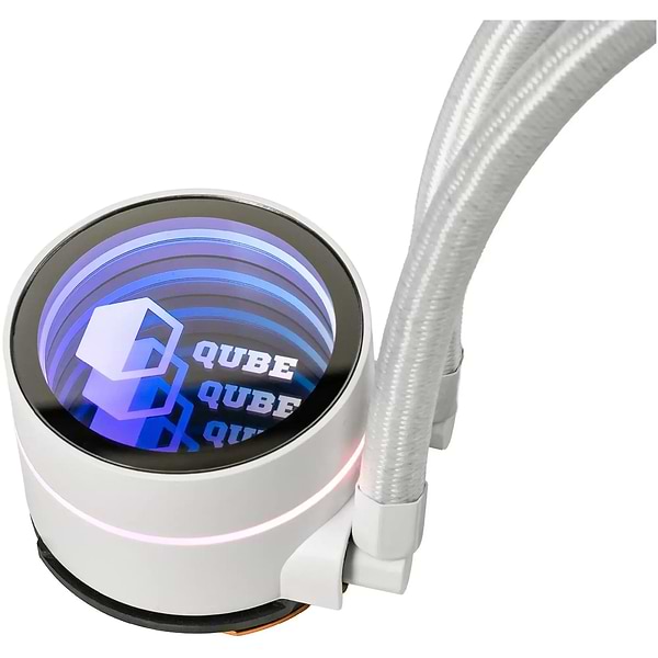 Фото - Водяная система охлаждения QUBE ZT-240 White