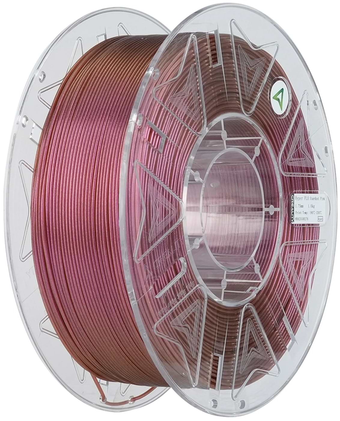 Нитка для PLA-картриджа Creality RFID Filament Stardust 1.75мм розовый (3301010570)