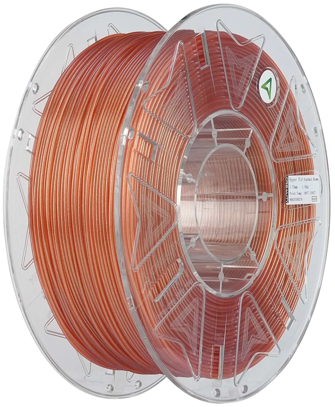 Нитка для PLA-картриджа Creality RFID Filament Stardust 1.75мм коричневый (3301010571)