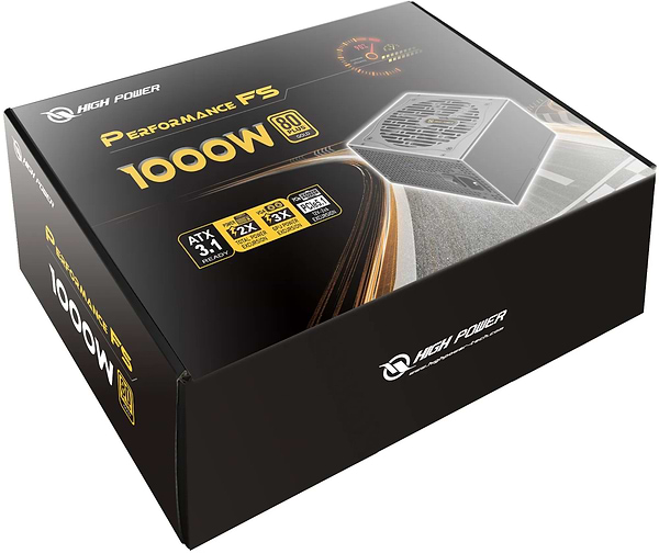 Фото - Блок живлення для ПК HighPower 1000W 80+ GOLD (HP1-S21000GD-F12S)