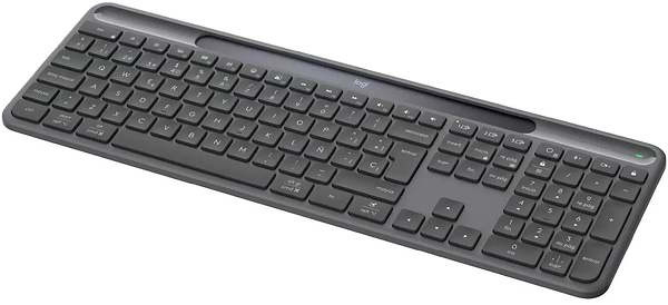 Фото - Клавиатура беспроводная Logitech Slim Solar+ for Business Wirelessh Graphite (920-013779)