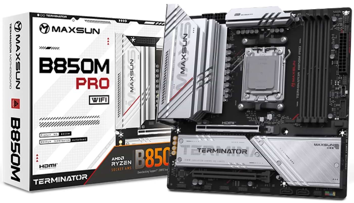 Материнська плата Maxsun MS-Terminator B850M PRO WIFI