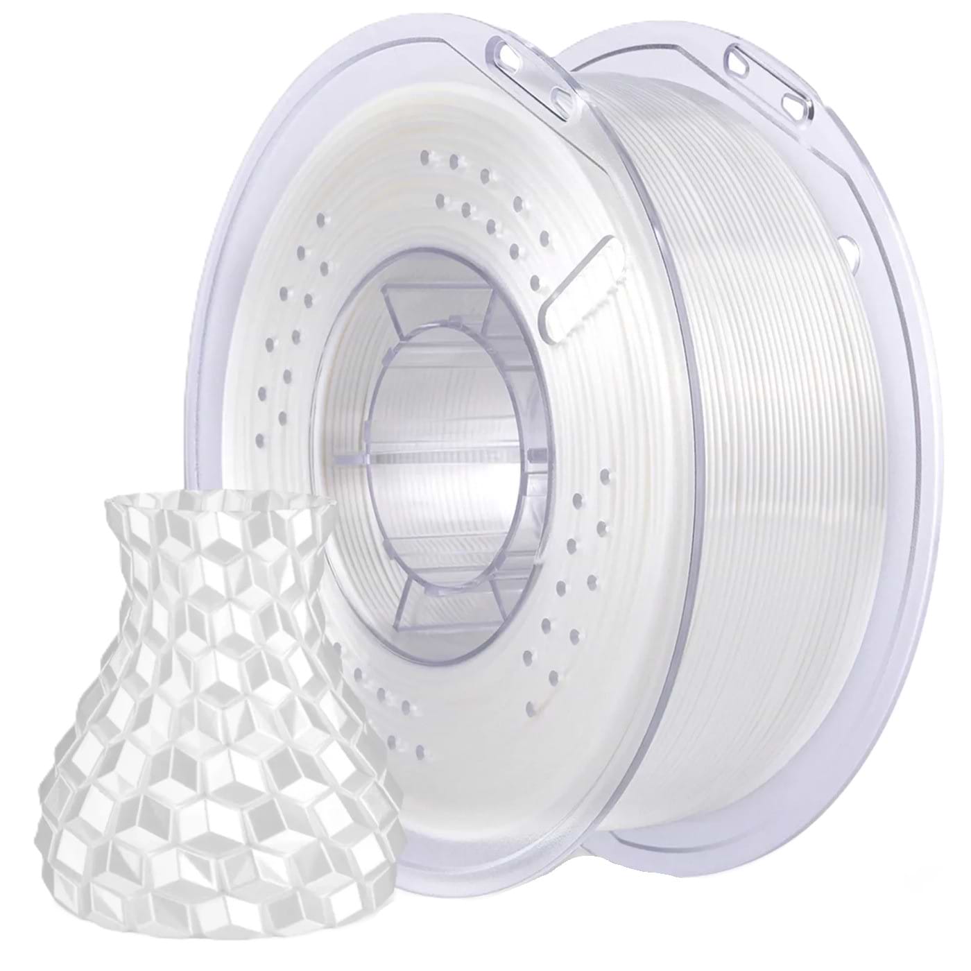 Нитка для PLA-картриджа Elegoo PLA Filament 1.75мм белый (50.203.0468)