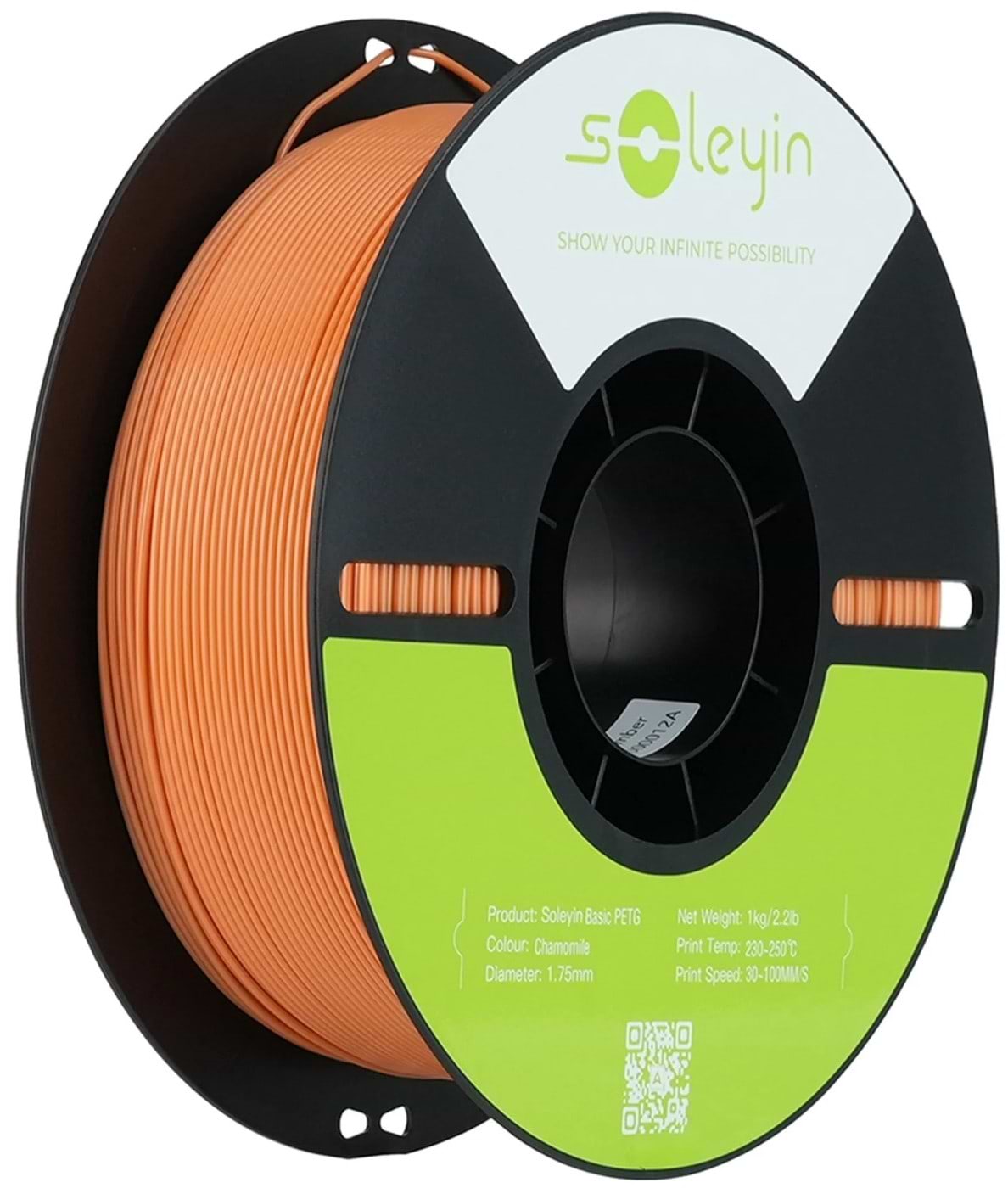Нитка для PETG-картриджа Creality Filament Soleyin 1.75 мм ромашковый (3301030158)