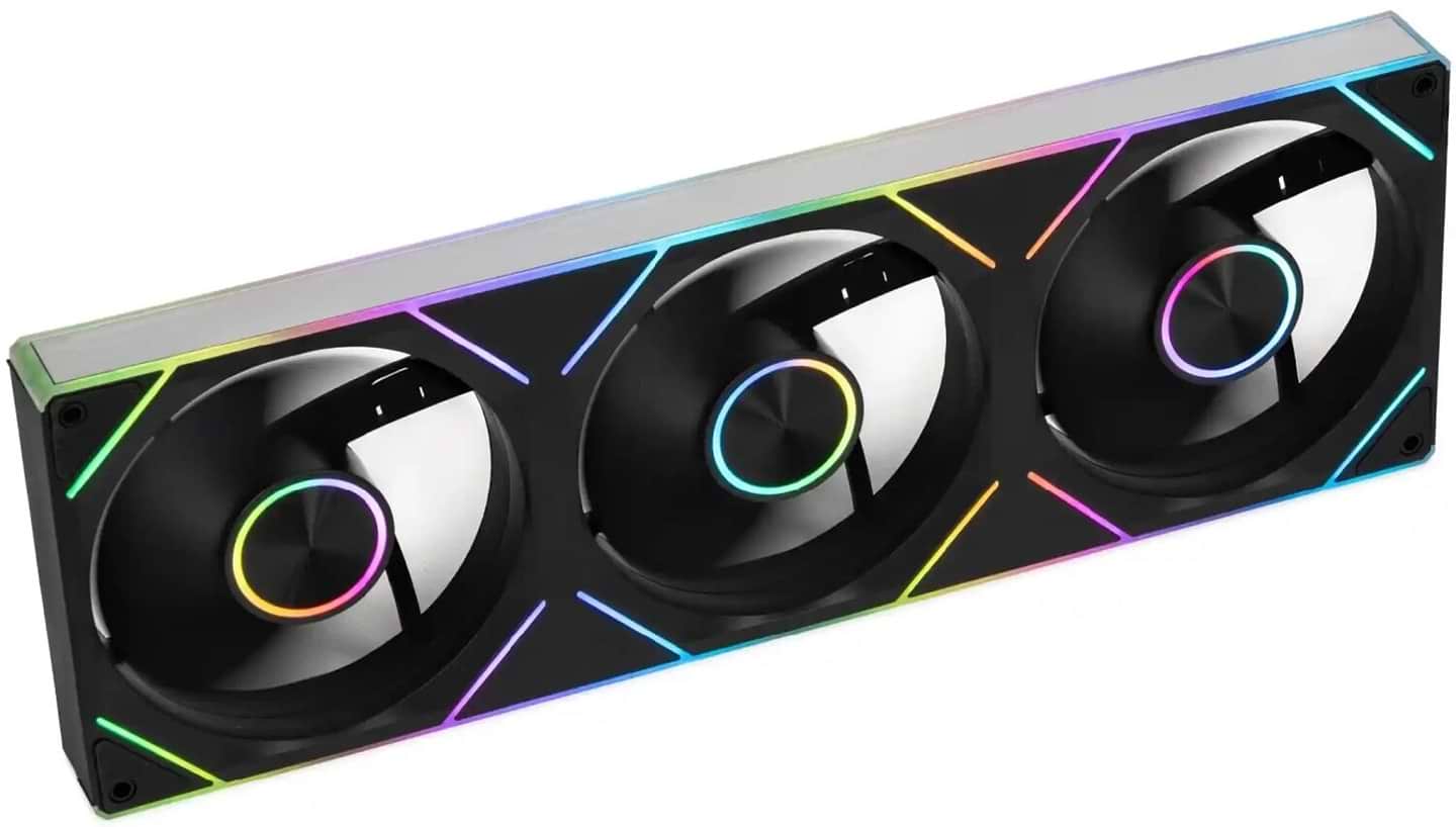 Корпусний вентилятор QUBE ZG-360 (3in1) Black