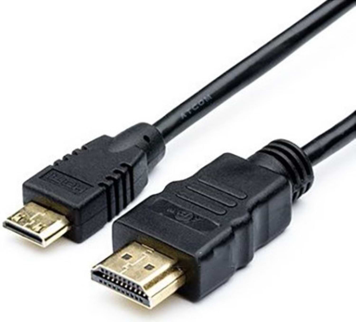 Кабель HDMI Atcom HDMI - mini-HDMI V 1.4 (M/M) 1 м Black (11501)