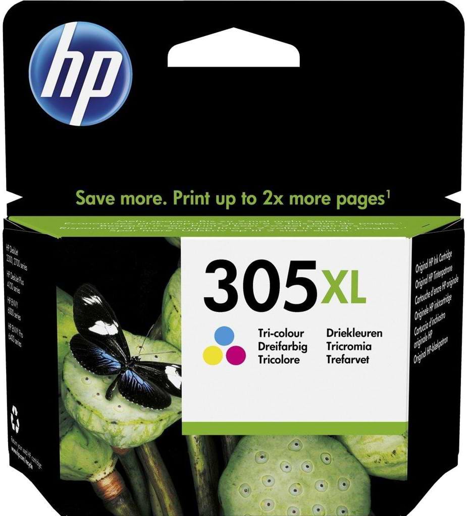 Картридж для струйных МФУ и принтеров HP DJ No.305XL color (3YM63AE) - Фото 1