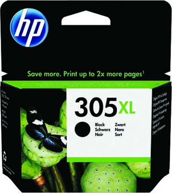 Фото - Картридж для струменевих принтерів/БФП HP DJ No.305XL black (3YM62AE)