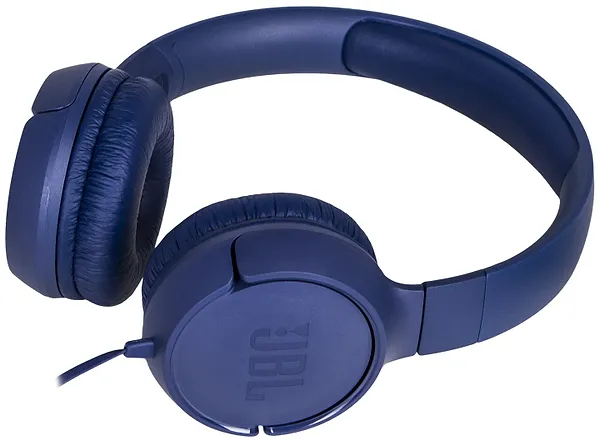 Фото - Навушники накладні дротові JBL T500 Blue (JBLT500BLU)