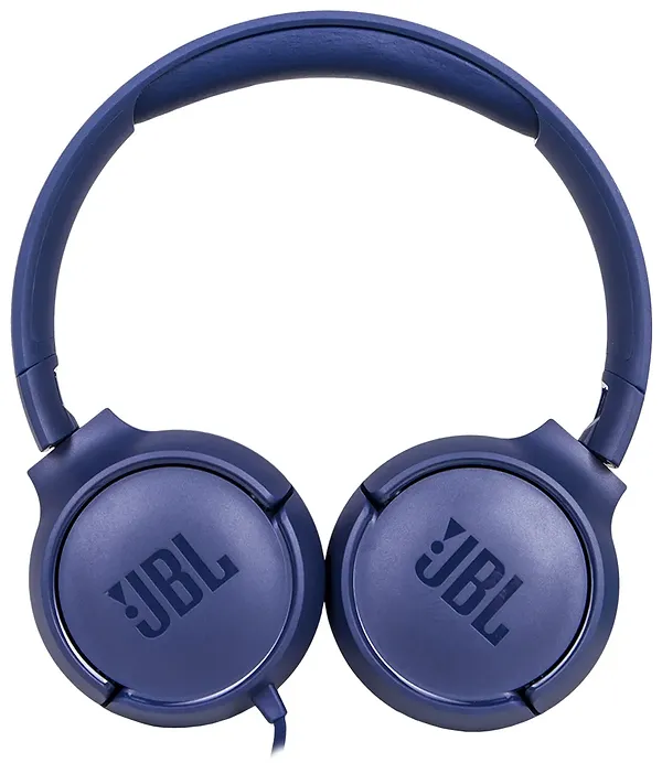 Фото - Навушники накладні дротові JBL T500 Blue (JBLT500BLU)