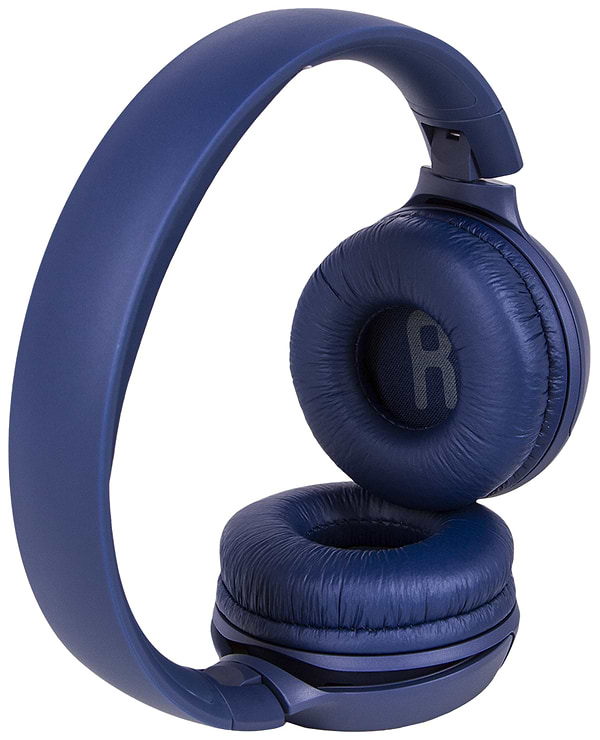 Фото - Навушники накладні дротові JBL T500 Blue (JBLT500BLU)
