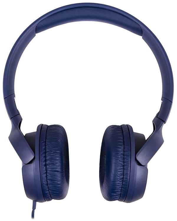 Фото - Навушники накладні дротові JBL T500 Blue (JBLT500BLU)