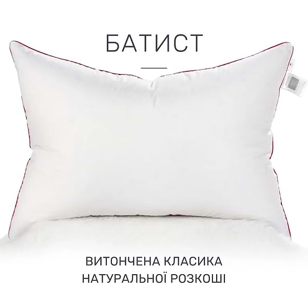 Фото - Подушка стандартна MirSon Тенсель (Modal) DeLuxe 0373 50х70 см (2200000014504)