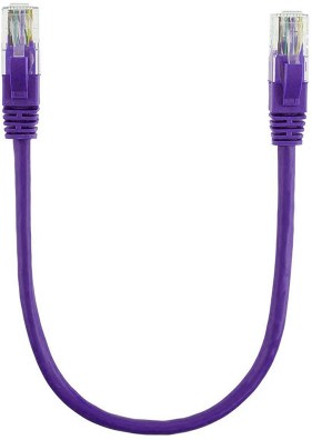 Кабель патч-корд Ritar UTP RJ45 Cat.5e 0,3 m 
Violet (PCR-CU/0.3Pe/14090)