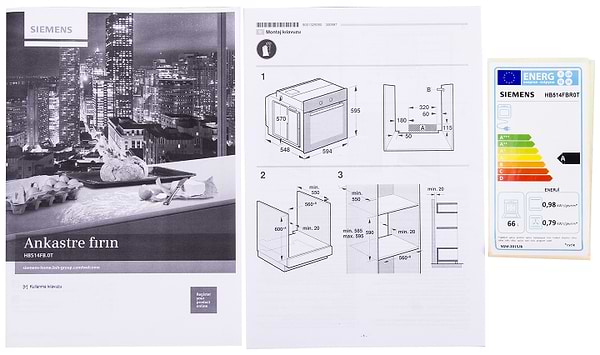 Фото - Духовой шкаф Siemens HB514FBR0T