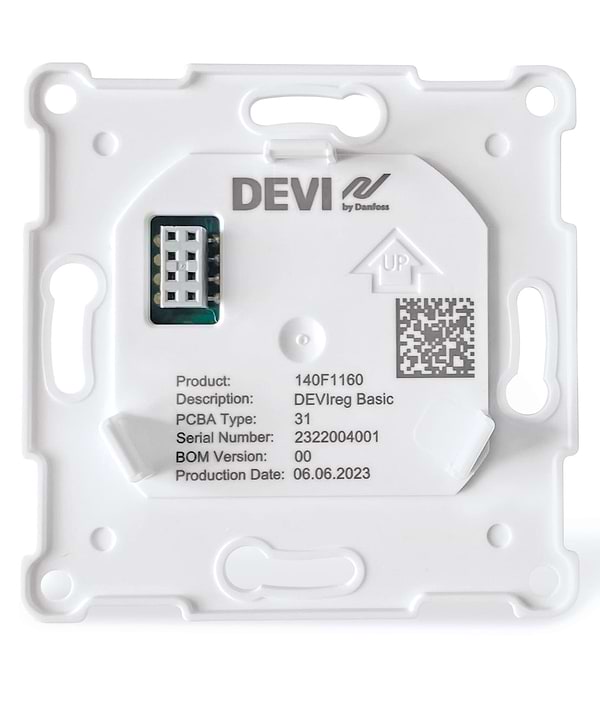 Фото - Терморегулятор Devi Devireg Basic Bluetooth (140F1160)