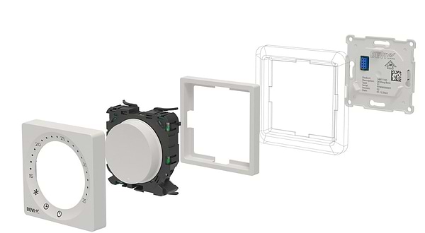 Фото - Терморегулятор Devi Devireg Room Bluetooth (140F1161)