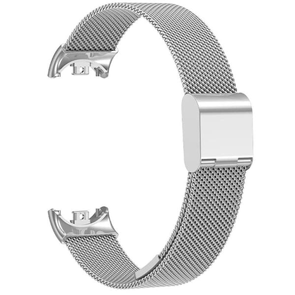 Фото - Ремешок для фитнес-браслета BeCover Metal for Xiaomi Mi Smart Band 8 Silver (709358)