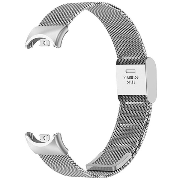 Фото - Ремешок для фитнес-браслета BeCover Metal for Xiaomi Mi Smart Band 8 Silver (709358)