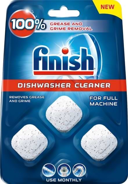 Засіб для чищення посудомийних машин Finish Dishwasher Cleaner таблетка 3 шт. (5900627073003) - Фото 1
