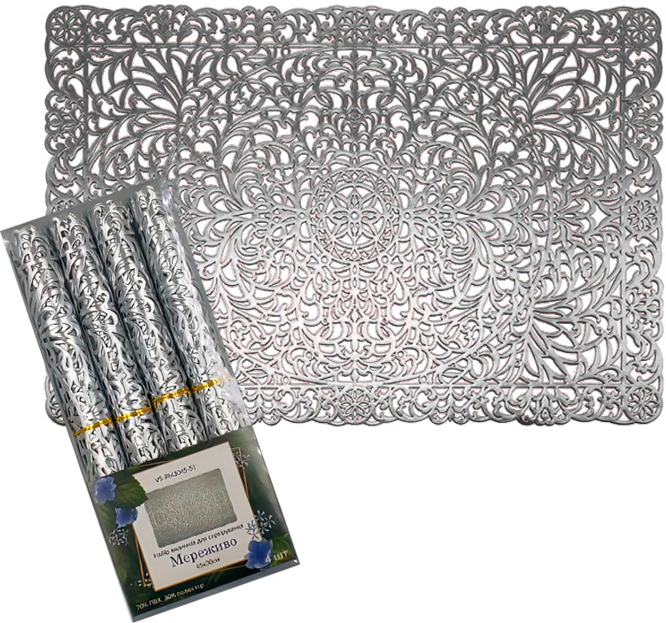 Серветка для сервірування Versailles Мереживо 45х30 см 4 шт. (VS-PM3045-51)