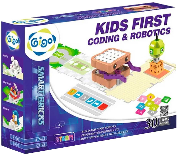 Пластиковий конструктор Gigo Робототехніка для малюків (7442)