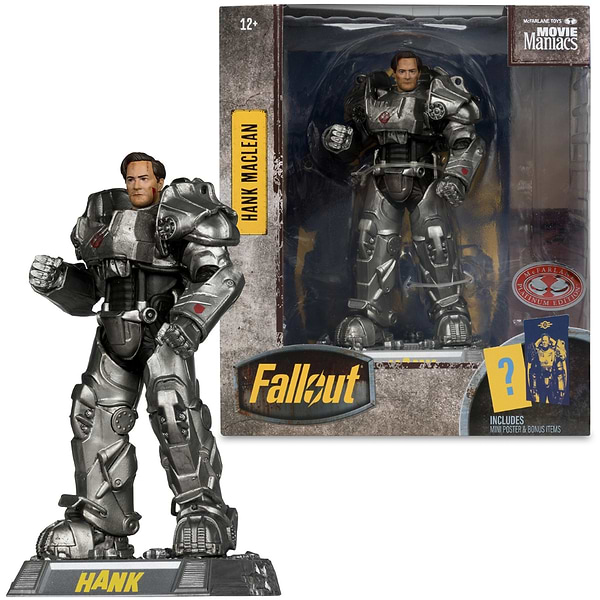 Фото - Коллекционная фигурка McFarlane Toys Fallout Hank Maclean - S2 - Red Platinum Edition 15 см (14134)