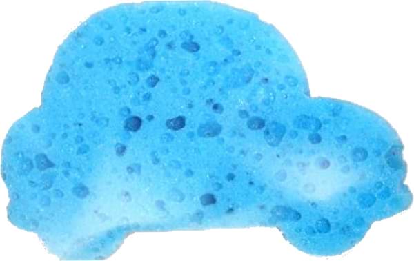 Фото - Дитяча мочалка Добра господарочка Машинка 130 х 85 х 40 мм (4820086521543) Фото - Дитяча мочалка Добра господарочка Машинка 130 х 85 х 40 мм (4820086521543)