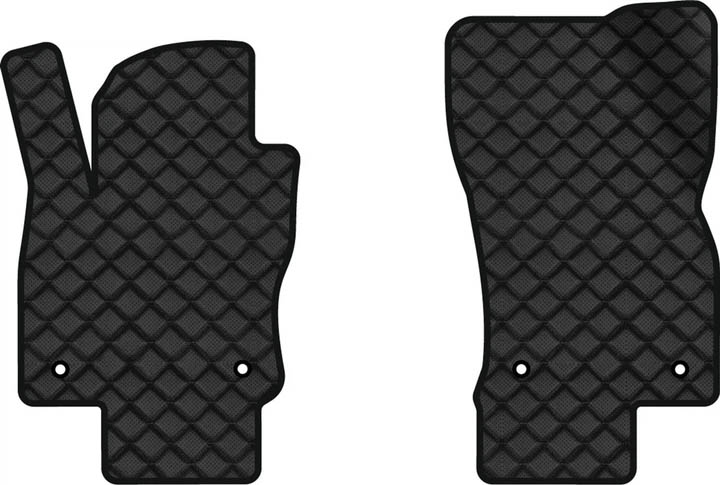 Коврики из экокожи в салон авто передние EVAtech ECO для Tiguan Allspace 5 seats Volkswagen 2016-2020 1 поколение SUV USA VW13965AC2AV4BBB