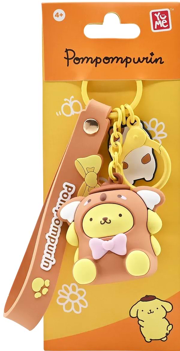 Фото - Брелок Hello Kitty Помпомпурин с животным (11545)