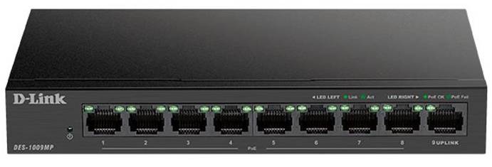 Коммутатор локальної мережі (Switch) D-Link DES-1009MP/A1A