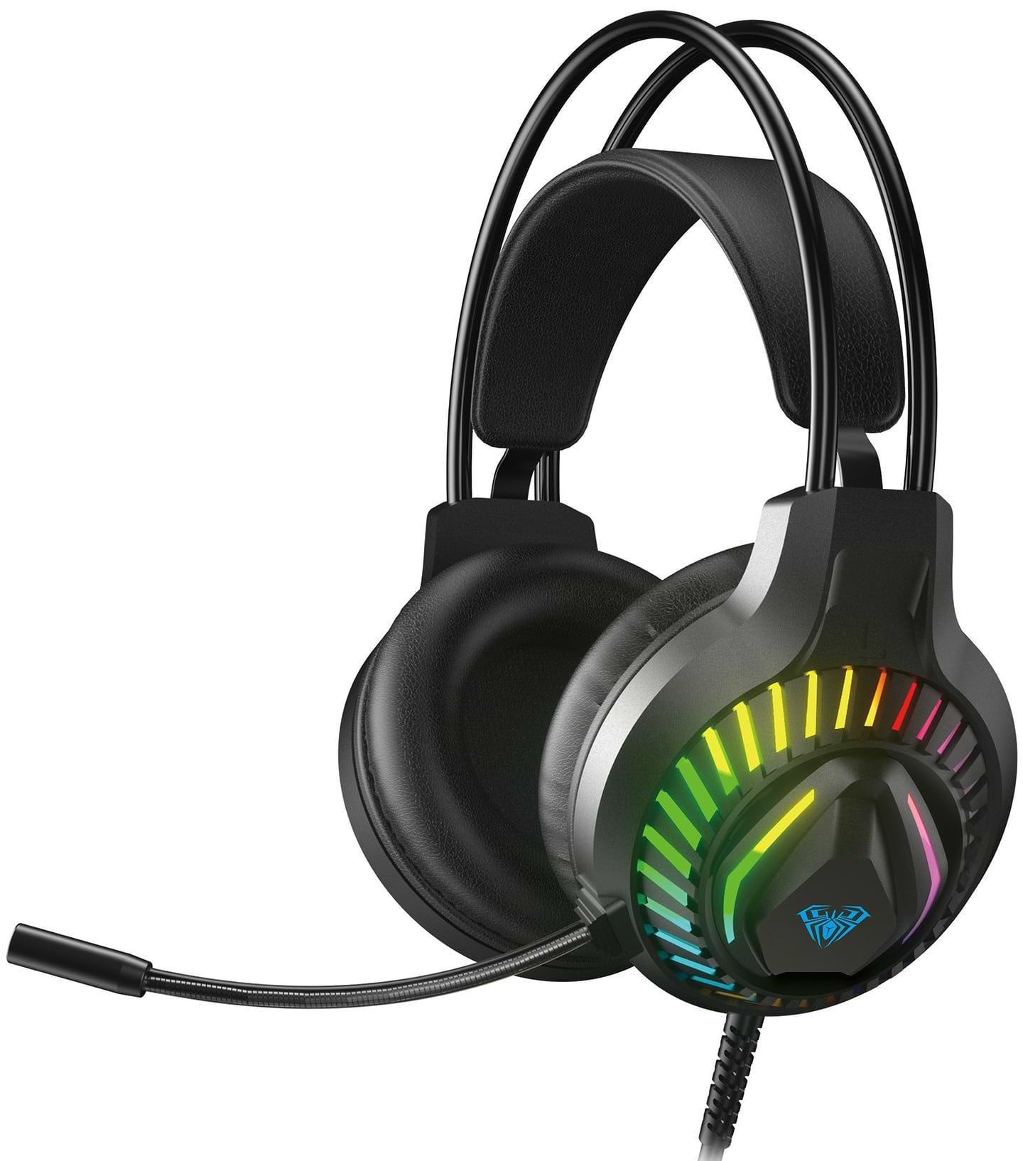 Гарнитура проводная игровая Aula S605 Black (6948391235202) - Фото 1